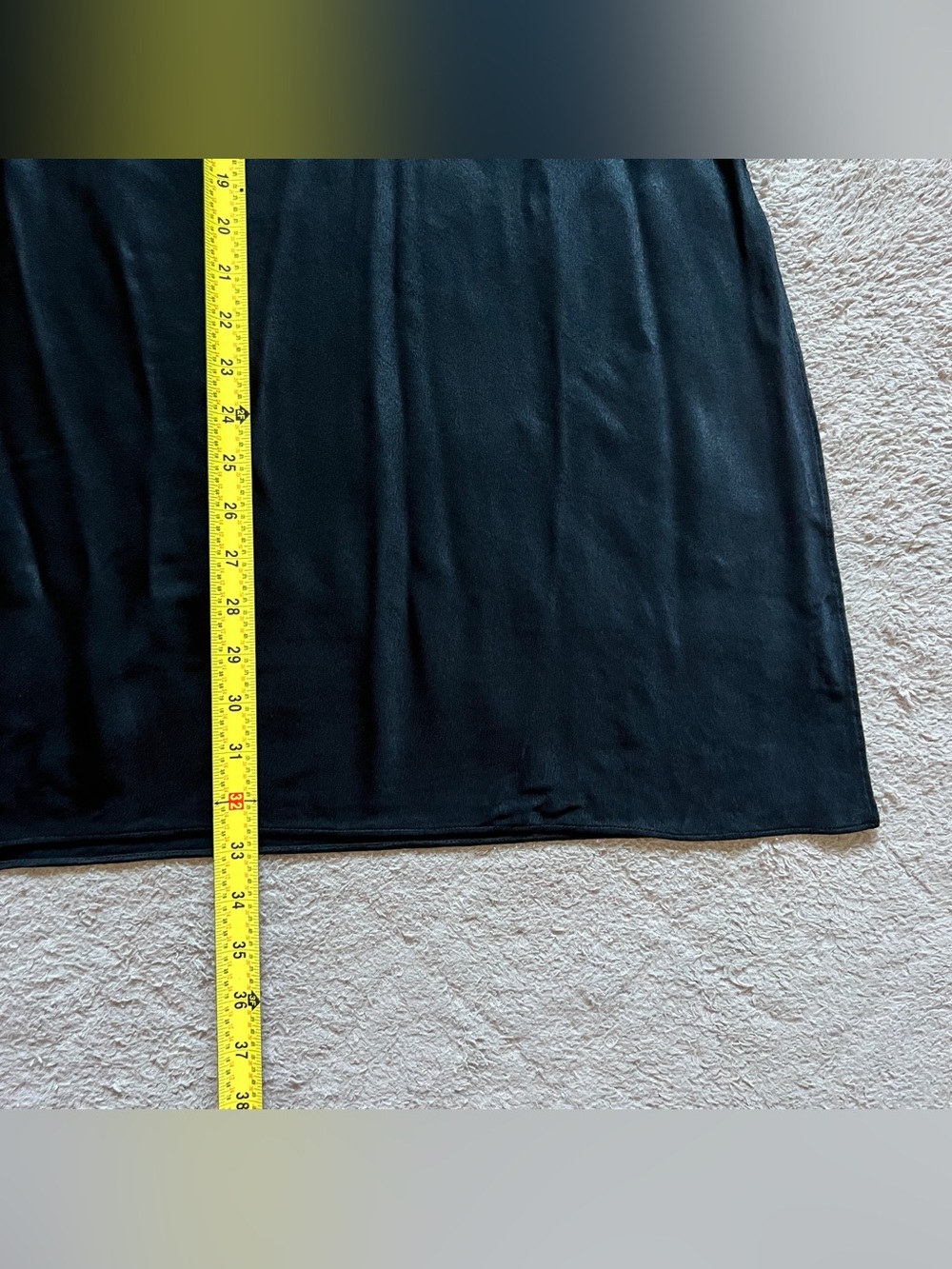 J. Crew Collection Pull-On Elastic Waist Midi Skirt Preppy Minimalist Satin Sz L - Picture 6 of 7